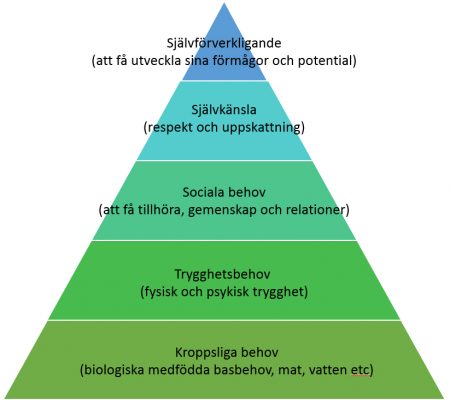 Maslows behovspyramid